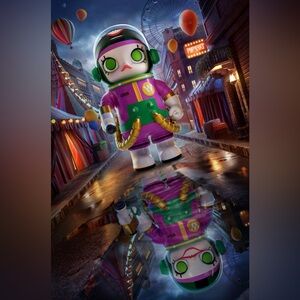 Mega Space Molly Batman Joker 400% SEALED